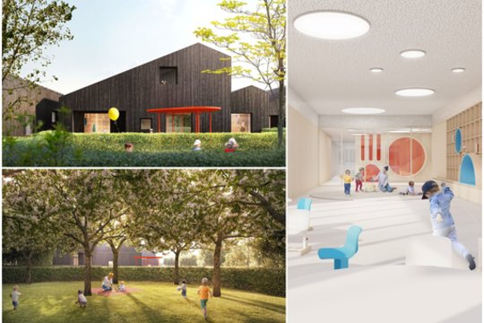 Tankiai apgyvendintame Vilniaus Perkūnkiemio rajone bus statomas naujas darželis, kurį galės lankyti apie 290 vaikų.