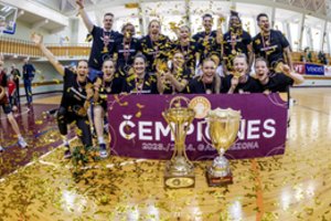 G. Meškonytė – Latvijos moterų krepšinio lygos čempionė