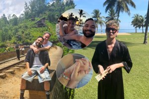 Stilistas Ą. Misiukevičius kartu su širdies draugu Šri Lankoje mėgavosi prabanga: „Daug dirbi ir gali sau leisti“