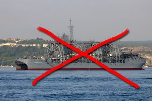 Istorinis smūgis: ukrainiečiai pataikė į 111 metų senumo karinį rusų laivą