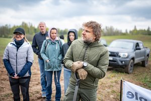 Technologijos ir ekologija: telematikos programinės įrangos kūrėja „Gurtam“ Trakų rajone pasodino 1100 medelių