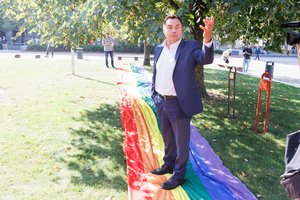 P. Gražulis davė parodymus teismui, dėl savo elgesio Seime nesigaili