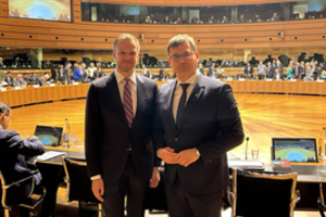 L. Kasčiūnas Liuksemburge dalyvavo ES Užsienio reikalų ir gynybos ministrų posėdyje