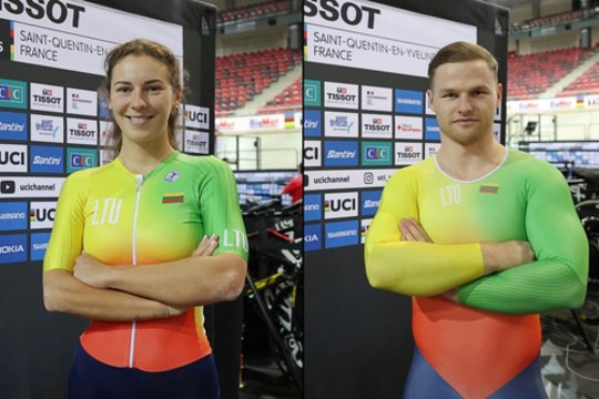  Oficialu: dviratininkai Olivija Baleišytė ir Vasilijus Lendel iškovojo olimpinius kelialapius