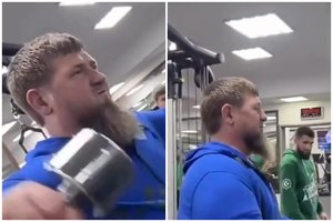 Po žinios apie sunkią R. Kadyrovo ligą – Čečėnijos diktatoriaus atsakas