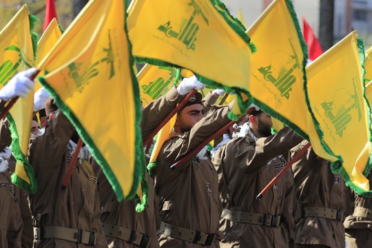 „Hezbollah“ smogikai.