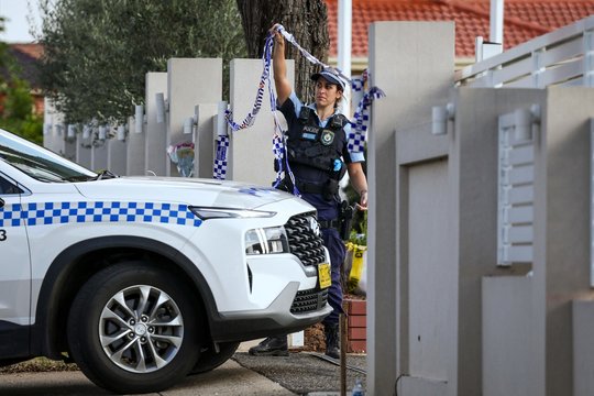 Australijos policija.