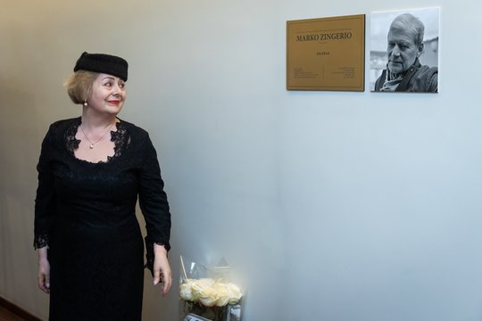 Marko Zingerio mirties metinės: jo vardu pavadinta galerija, atidengta atminimo lenta