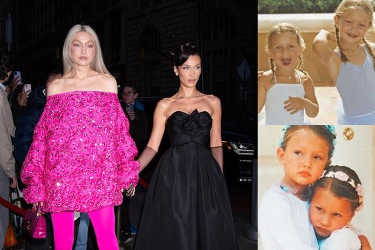 Supermodelio Gigi Hadid gimtadienio proga nematyti vaikystės kadrai: jais pasidalijo sesuo Bella.