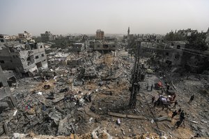 Žiniasklaida: „Hamas“ vadovas Gazos Ruože susitiko su smogikais