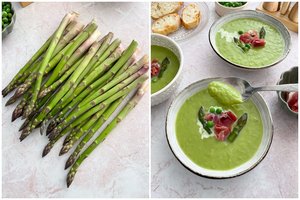 Smidrų sriuba su žirneliais ir bulvėmis: greitai pagaminama ir švelni