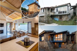 Apleistą ūkininkų namą pavertė įspūdingais namais: dėl vienos priežasties šeima liko be žado