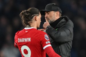 Liverpulio derbį prapylęs ir tolstančią titulo svają regintis J. Kloppas: „Lieka tik atsiprašyti žmonių“