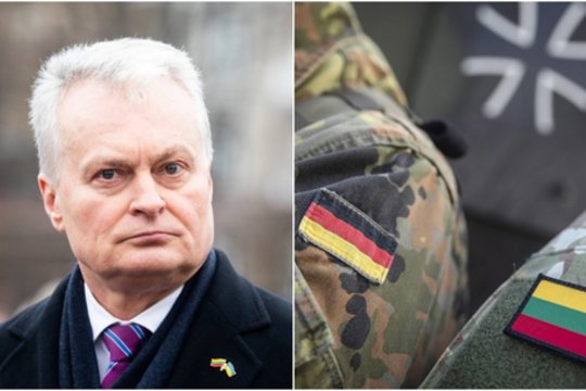 G. Nausėda susitiko su Vokietijos brigados įkūrimo Lietuvoje vadovais: aptarė pajėgumų dislokavimo eigą