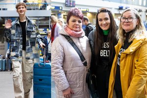 Su Silvester Belt kartu į „Euroviziją“ skrendančios mama ir sesė: „Pastaruoju metu jį matėme dažniau internete“