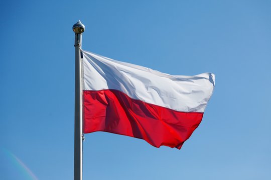 Lenkijos vėliava.