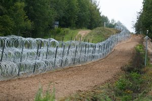 VSAT šalies pasienyje su Baltarusija neteisėtų migrantų nefiksavo