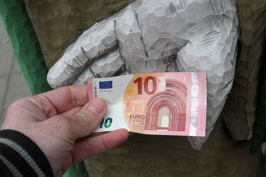 eurai, euras, pinigai, infliacija, 10 eurų