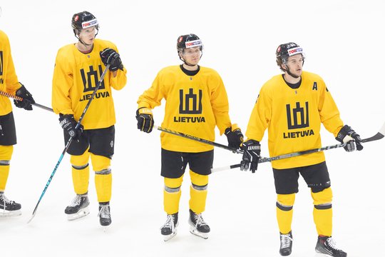  Paaiškėjo galutinė Lietuvos vyrų ledo ritulio rinktinės sudėtis pasaulio čempionatui