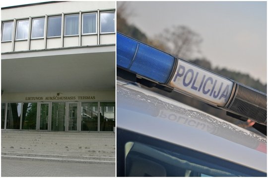  Lietuvos Aukščiausiasis Teismas, policija.
