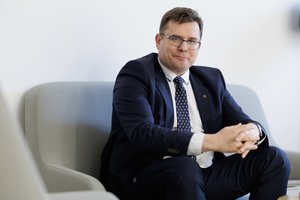 L. Kasčiūnas dalyvavo nuotoliniame Ramšteino susitikime