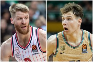 „Barcelona“ kirto graikams atgal, o R. Jokubaitis kėlė ant kojų areną – „išmaudė“ Th. Walkupą