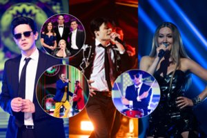 „Muzikinės kaukės“ finalas: keturi finalistai, naujas J. Miliaus įvaizdis, palaikyti atvykę tėvai ir viską lemiantys žiūrovų balsai