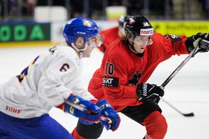 Savos sienos padėjo: Lietuvos vyrų ledo ritulio rinktinė pasaulio čempionato pradžioje įveikė ispanus