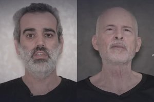 „Hamas“ paviešino vaizdo įrašą su dviem įkaitais, raginančiais susitarti dėl paliaubų