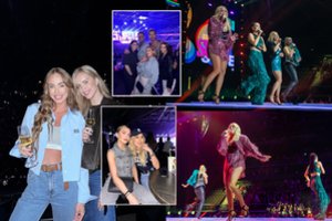 Įspūdingo „69 danguje“ šou nepraleido Lietuvos garsenybės: tarp jų – ir V. Siegel bei O. Pikul