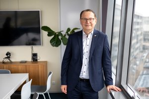 Prezidento posto siekiantis D. Žalimas paaiškino, kuo skiriasi nuo I. Šimonytės: galėčiau geriau konsoliduoti visuomenę