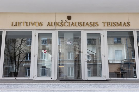 Lietuvos Aukščiausiasis Teismas priėmė galutinį sprendimą. 