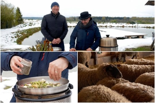 Gian Luca Demarco pakvietė į Ukmergės rajone esantį ūkį, kuriame žiūrovai galėjo išgirsti viską apie avis. Tačiau labiausiai visus nustebins sultingos ėrienos mentės receptas – patiekalas tiesiog ištirps burnoje…