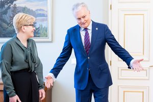 Kandidatų G. Nausėdos ir I. Šimonytės ginčas dėl partnerystės: vienas kitą kaltina nesąžiningu kalbėjimu
