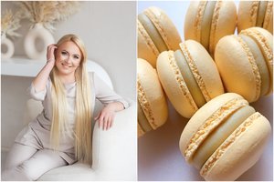Makarunai pagal desertų meistrę Laimą Vizbarienę: burnoje tirpstantys saldėsiai