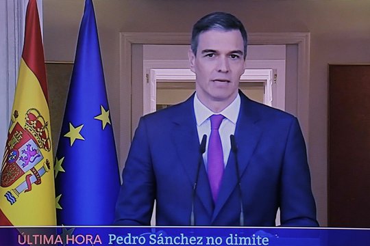 ​Sprendimas priimtas: Ispanijos premjeras pranešė, kad neatsistatydina