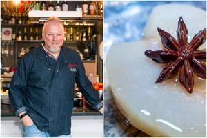 Kriaušių desertas pagal V. Radzevičių: „Skanu valgyti ir šiltą, ir šaltą“