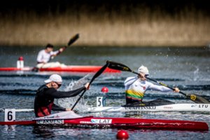 Lietuvos baidarių ir kanojų irklavimo taurės varžybose – favoritų pergalės