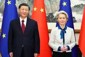 U. von der Leyen susitiks su Kinijos vadovu Xi Jinpingu
