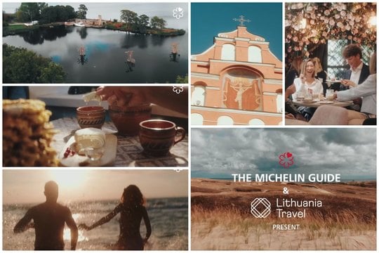 „Michelin“ gido Lietuvą pristatančio klipo kadrai.