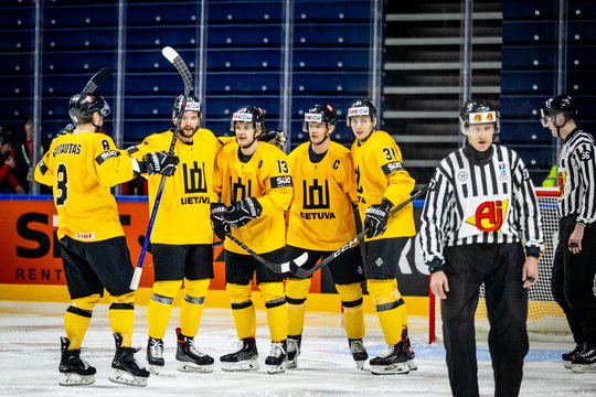  Lietuvos ledo ritulio rinktinė dar nėra pralaimėjusi pasaulio čempionato I diviziono B grupėje.