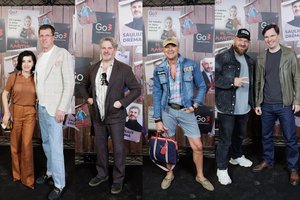 Į išskirtinę serialo premjerą rinkosi žinomi žmonės: atvyko ir Ž. Grigaitis bei K. Kaikarienė su vyru