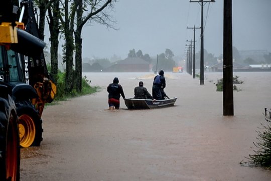 Potvyniai Brazilijoje. 
