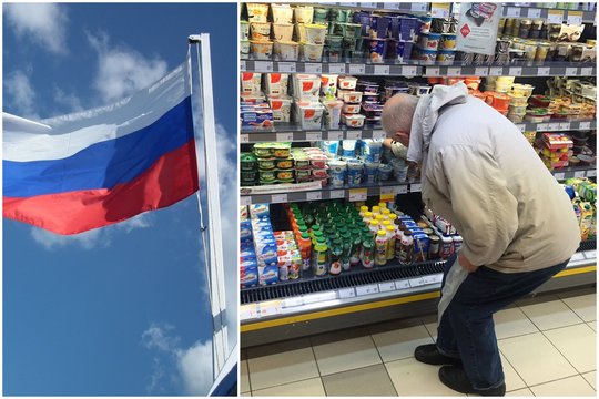 Prekybos tinklus ragina žymėti eksportuojančių į Rusiją bendrovių gaminius.