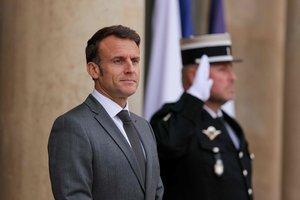 Gegužę Prancūzijos prezidentas E. Macronas vyks valstybinio vizito į Vokietiją