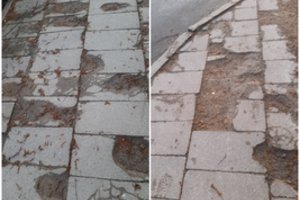 Pasibaisėjo sovietmetį primenančiais sostinės takais: nėra kur atsistoti