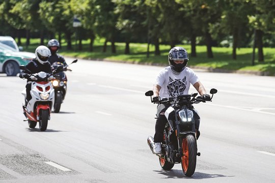 Panemunės gyventojai nepatenkinti, kad motociklininkai važinėja greitai ir kelia triukšmą.