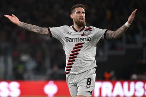 UEFA Europos lygoje „Bayer“ žygiavo per Romą, o „Atalanta“ sužaidė lygiosiomis