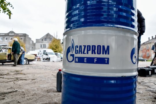 Rusijos valstybinei energetikos milžinui „Gazprom“ praėję metai buvo nuostolingi.