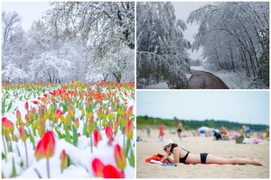 Klimato kaitos prognozės Lietuvai: šio balandžio orų „linksmieji kalneliai“ – netolimos ateities kasdienybė